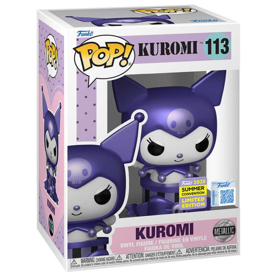 Funko Pop! Kuromi SDCC 2025 (Sanrio Hello Kitty) Exclusive Funko Pop! Kuromi SDCC 2025 (Sanrio Hello Kitty) Exclusive